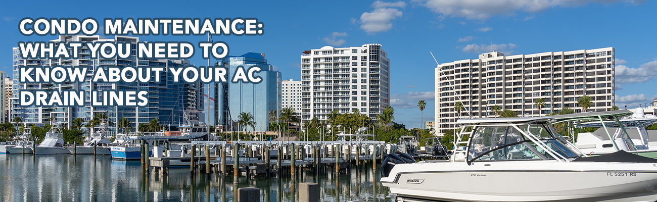 Condo Maintenance: What You Need to Know About Your AC Drain Lines